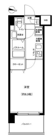 グランフォース西川口の物件間取画像